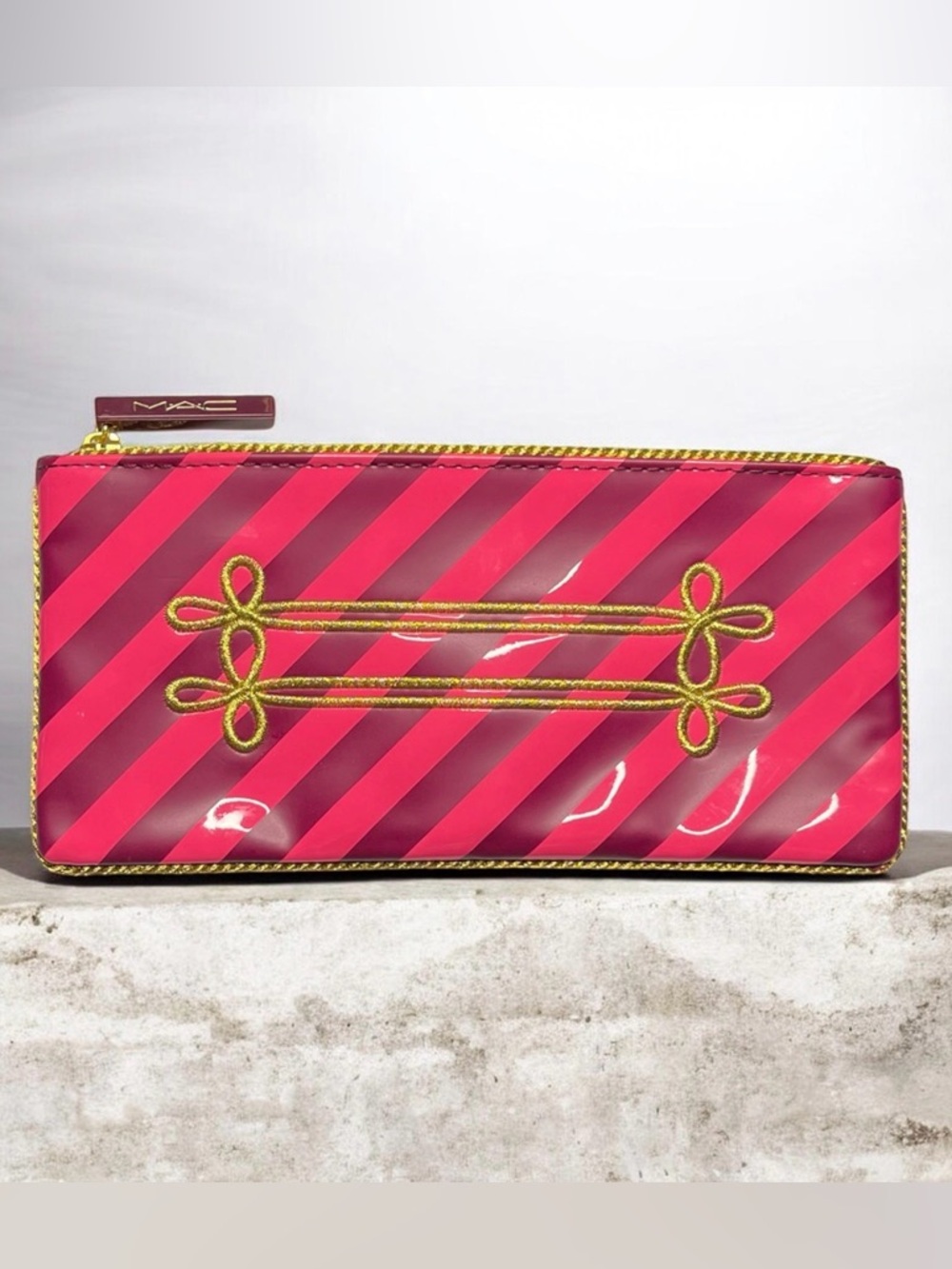 MAC Cosmetic Pink Makeup Bag